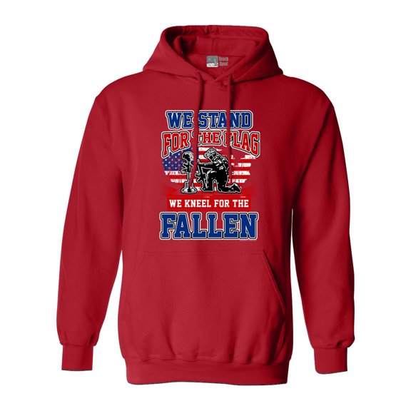 We Stand For The Flag And We Kneel For The Fallen USA DT Sweatshirt Hoodie