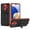 Red, variant on Dteck Case for Samsung Galaxy A15 5G with Detachable Card Holder Cover,Shockproof Rubber Kickstand Rugged Military Grade Protective Back Phone Case,Black