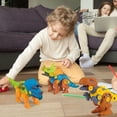 thumbnail image 2 of 4pcs/set Diy Dinosaur Assembly Toy Disassembly Dinosaur Figures Model Kit Educational Construction Play Set For Kids, 2 of 5