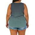 thumbnail image 4 of StSilkitty Plus Size Tank Tops for Womens Gradient Color Loose V Neck Blouses Summer Beach Lightweight Soft Shirts, 4 of 7