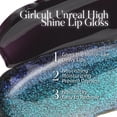 thumbnail image 3 of Brillo de labios GIRLCULT Glass Shine, no pegajoso, hidratante, J76, 3 of 7