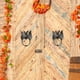 thumbnail image 5 of Tapiz de pared para llamar puerta de Halloween | Decoración negra de resina y hierro | Adorno espeluznante para la puerta principal | Anillo de Hierro Estilo Tradicional | 1 Pieza | 6,3x4,72x3,94 in, 5 of 6