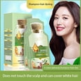 thumbnail image 2 of Natural Plant Hair Dye Bubble New Botanical Based Grey Hair Color Bubble Dye, 2 of 5