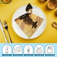 thumbnail image 6 of Nawy Horse Polyester Cloth Napkins for Farmhouse Party Dining Table Decor 6 PCS, 6 of 7