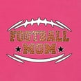 thumbnail image 2 of Wild Bobby, Football Mom, Sports, Women Slim Fit Junior Tee, Raspberry, XX-Large, 2 of 4