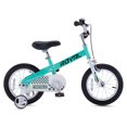 thumbnail image 2 of RoyalBaby Vélo pour Enfants 14 Pouces avec Roues Stabilisatrices et Frein à Rétropédalage, Vert, 2 of 8