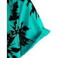 thumbnail image 3 of Mens 100% Cotton Hawaiian Shirts Button Down Short Sleeve Beach Shirts Summer Casual Aloha Shirts, 3 of 10