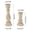 A, variant on Mareep Unfinished Wood Candle Holders, Natural Wooden Candlestick for DIY Painting Staining, Table Centerpiece for Wedding Home Decor