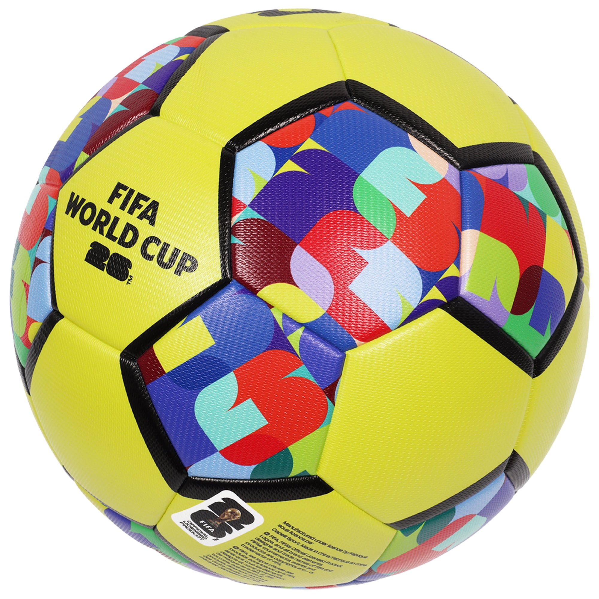 FIFA World Cup 26™ Neon Mosaic Tournament Thermobonded Soccer Ball