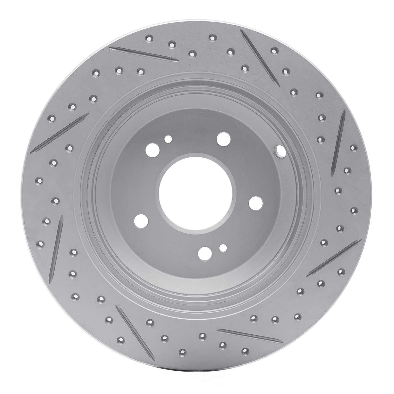 Dynamic Friction Company 830-21041L DFC Geoperformance Rotor - Drilled and Slotted