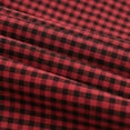 thumbnail image 5 of ZANZEA Women Summer V-Neck Short Sleeve Side Split Plaid Shirt Dresses, 5 of 10