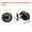 Black, variant on Uxcell Cylinder Deadbolt Door Lock Round Entry Front Door Handle Sets for Door Gold Tone