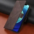 thumbnail image 4 of Leather wallet with comfortable skin feel, suitable for Redmi 9A flip geometric stand phone case, 4 of 5