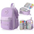 thumbnail image 1 of Large capacity pencil bag, mini backpack pencil box, storage holder, student, young girls, adults, 1 of 5