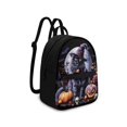 thumbnail image 2 of HELLHERO Black Cat Small Backpack, Adjustable Strap Polyester Mini Backpack for Shopping Travel, Lightweight Mini Polyester Backpacks, 2 of 8
