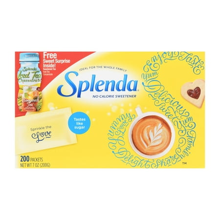 UPC 722776001820 product image for Splenda No Calorie Sweetener Packets - 200 CT | upcitemdb.com