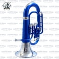 thumbnail image 4 of SOUND SAGA® Euphonium 3 Valve Bb Pitch Including Mouthpiece and Carry Case. (BLUE BRASS), 4 of 4