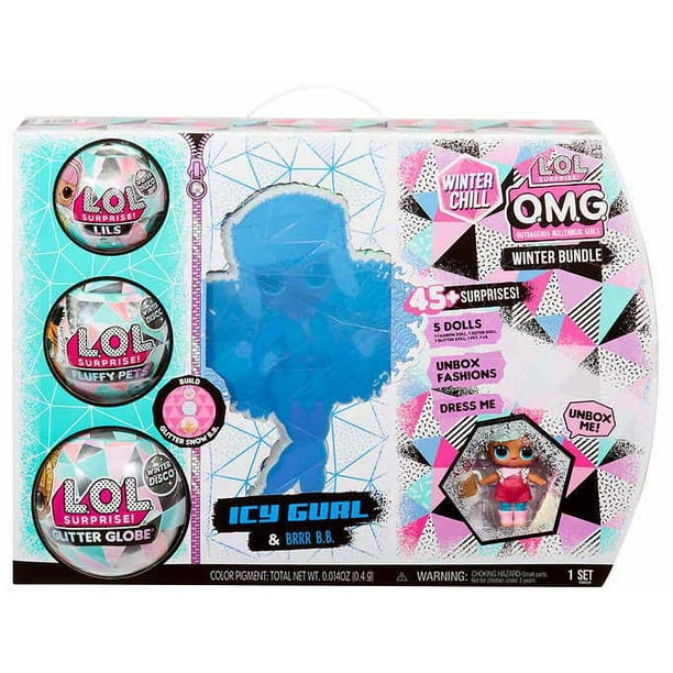 Download Lol Surprise Omg Icy Gurl Brrr B B Fashion Doll Winter Bundle Walmart Com Walmart Com