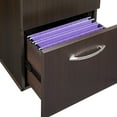 thumbnail image 3 of Mayline Aberdeen 26"" Deep 2 Drawer Desk File Pedestal in Mocha, 3 of 6