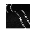 thumbnail image 3 of Collar Y Pulseras Cubana Cadena Acero Inoxidable 50+19/21cm Xtellar plateado, 3 of 4