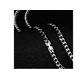 thumbnail image 3 of Collar Y Pulseras Cubana Cadena Acero Inoxidable 50+19/21cm Xtellar plateado, 3 of 4