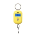 thumbnail image 2 of Riwesomey Báscula colgante Digital de 25Kg x 5g, Mini báscula electrónica con gancho para equipaje, retroiluminación LCD, colgante electrónico, pesaje Medidores de medidas dimensionales amarillo Riwesomey GJ0423-03B, 2 of 6