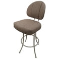 thumbnail image 2 of Swivel 30" Bar Stool - M-75 Metal - White Frame, 2 of 5