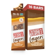 Perfect Bar Layers, Crispy Peanut Butter & Chocolate, 16 Count