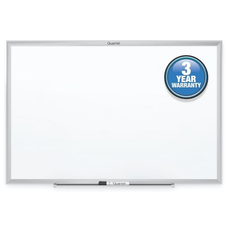 - Quartet Classic Whiteboard, 4' x 3', Silver Aluminum Frame (S534)