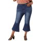 thumbnail image 4 of Women's Plus Size Jeans Skinny Side Slit Button Decor Denim Pants, 4 of 7
