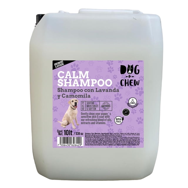 DOG-O-CHEW, Shampoo de Perro, Shampoo para Perro, CALM, 10 litros