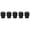Black, variant on Riousery 10 Pieces Electric Guitar Pickup Switch Tip Caps, Durable Plastic Replacement Knobs for Volume Tone Control, Easy Installation Parts, Black (0.2 inches / 5 mm, 0.46 oz / 13 g)