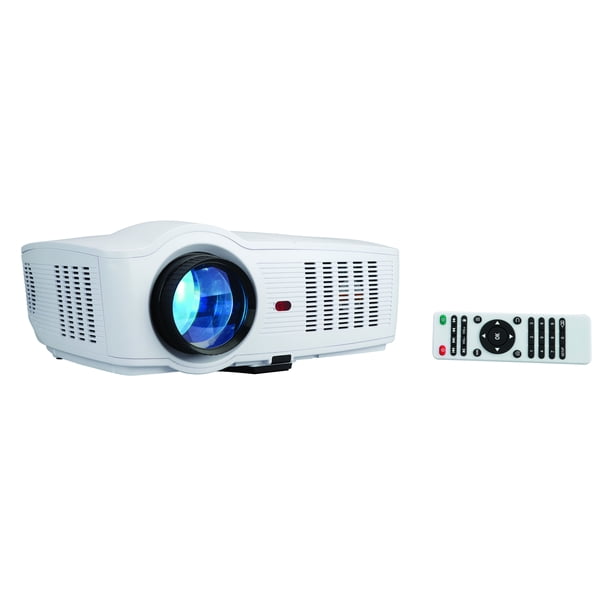 RCA RPJ129 Smart Wi-Fi LED Home Theater Projector, 720p