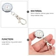 thumbnail image 4 of MasteelfCA 1pc Fashion Quartz Pocket Watch Keychain Large Dial Nurse Pocket Watch, 4 of 8