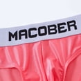 thumbnail image 5 of TANBOM Men's Nylon Triangle Underwear Breathable Tagless Design Comfortable Red 3XL, 5 of 6