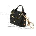 thumbnail image 6 of Raindrops 2Pcs Lightweight Cute Cat Wallet Keychain for Shopping Travel and Dating, 6 of 8