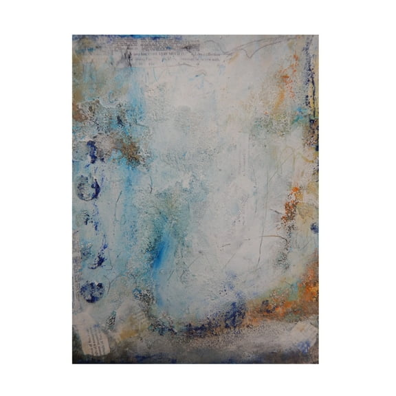 Canvas Wall Art - Deb Chaney 'Entablature' Wall Art for Living Room, Bedroom, or Office Décor by Trademark Fine Art - 14 x 19 Inches