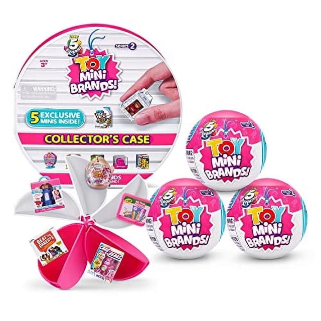 Toy 5 Surprise Mini Brands Series 2 con funda de coleccionista ZURU
