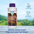 thumbnail image 3 of Nikwax Cotton Proof 1000ml Impermeabilizante para algodón, polialgodón y lona añade repelencia al agua, 3 of 7
