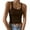 Brown, variant on Lixiuxyad Basic Tank Tops For Women Women Summer Casual Basic Graphic Tanks Vest Funny Beach Vacation Classic Fit Shirt(Black L)