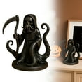 thumbnail image 1 of WHEANG Gothic Statue Dark Decorative Sculpture The Grim Holding A Is Suitable For Halloween Desktop Role Playing Game Props, 1 of 5