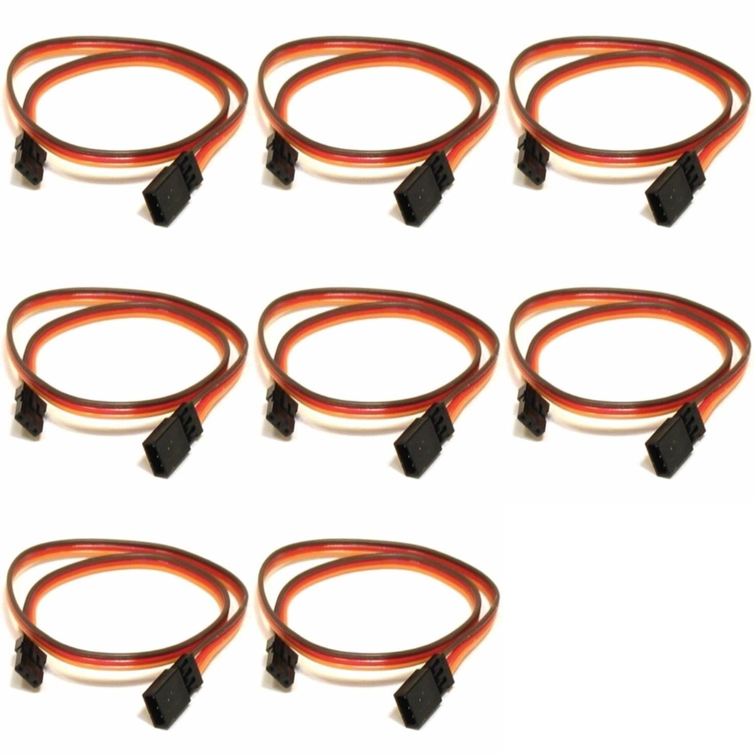 8 x Quantity of Walkera QR X350 PRO 15CM Servo Lead Extension (JR