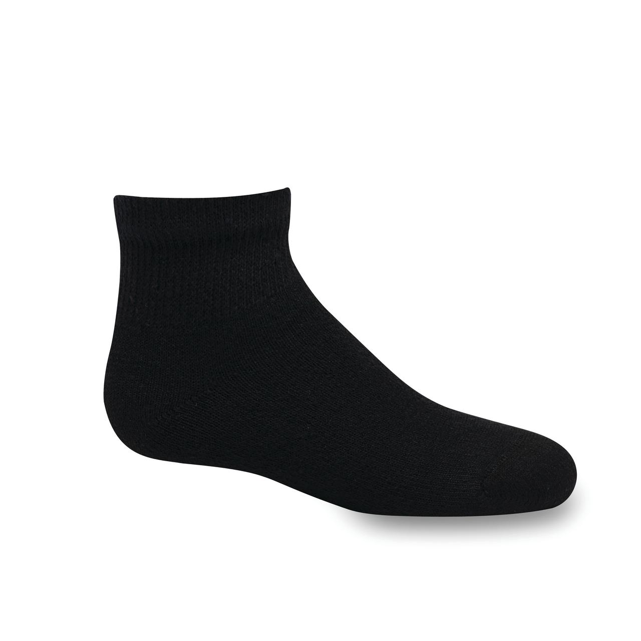 Hanes Boys Socks, 12 Pack Ankle Cushion Socks, Sizes S - L - image 3 of 6