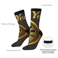 thumbnail image 4 of Disketp 2025 New Year Unisex Crew Socks Lightweight Breathable Ventilation Ankle Socks, Mid-calf socks for Daily, 4 of 6