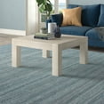 thumbnail image 2 of Evelyn&Zoe Langston 34" Wide Square Coffee Table, Alder White, 2 of 5
