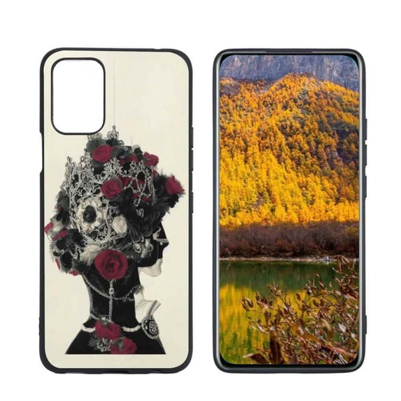 Queen-Elizabeth Phone Case, Degined for LG K53 Case Men Women, Flexible Silicone Shockproof Case for LG K53