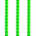 thumbnail image 2 of 90pcs John Bead 6mm Czech Glass White Alabaster Velvet Green Round Bead Strands for DIY Jewelry Making Crafts, 2 of 8