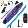 thumbnail image 1 of Gymax 10.5 ft Inflatable Stand-Up Paddle Board Non-Slip Deck Surfboard w/ Hand Pump, 1 of 10