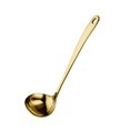 thumbnail image 1 of Cucharón de cocina Cuchara para servir 10.6'' Utensilio de cocina Cuchara de cocina de acero inoxidable Cucharón de sopa, 1 of 9