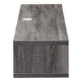 thumbnail image 5 of Furniture of America Evaine 2-Shelf TV Stand, 60", Distressed Gray, 5 of 7